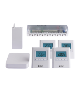 Delta Dore -6053069 - Pack Delta 8000 Connecte Pack de programmation et regulation 4 zones