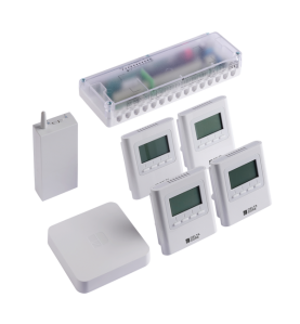 Delta Dore -6053069 - Pack Delta 8000 Connecte Pack de programmation et regulation 4 zones