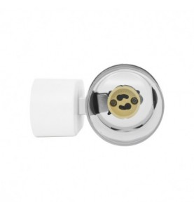 MALBEC APPLIQUE MURALE GU10 X2 CYLINDRIQUE BLANC IP44