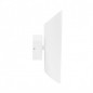 MALBEC APPLIQUE MURALE GU10 X2 CYLINDRIQUE BLANC IP44