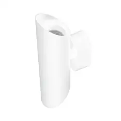 MALBEC APPLIQUE MURALE GU10 X2 CYLINDRIQUE BLANC IP44