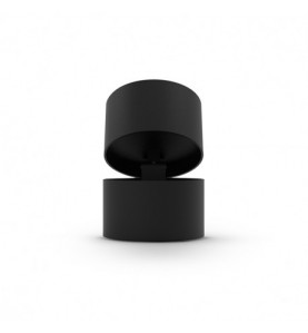 APPLIQUE DÉCORATIVE CCT 12W NOIR INCLINABLE/ORIENTABLE