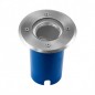 SPOT ENCASTRABLE SOL + DOUILLES GU10 & GU5.3 INOX 316 L