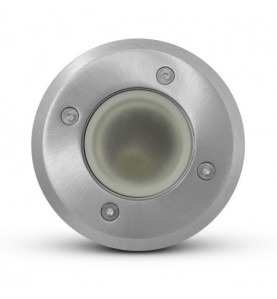 SPOT ENCASTRABLE SOL + DOUILLES GU10 & GU5.3 INOX 316 L