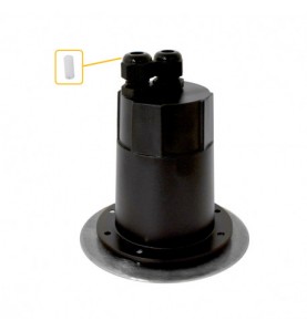 SPOT ENCASTRABLE SOL + DOUILLES GU10 & GU5.3 INOX 316 L