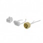 SPOT ENCASTRABLE SOL + DOUILLES GU10 & GU5.3 INOX 316 L