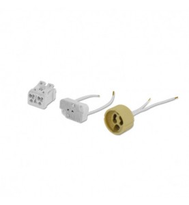 SPOT ENCASTRABLE SOL + DOUILLES GU10 & GU5.3 INOX 316 L