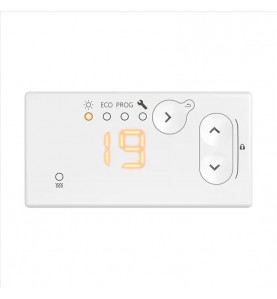 Thermor - 411480 - Convecteur Evidence 2 vertical blanc 1000W 6 ordres