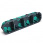 Tradeforce - Boite d'appareillage etanche a l'air RE 2020 4 postes diam67-68 prof 40mm Tradeforce - Boite d'appareillage etanche a l'air RE 2020 4 postes diam67-68 prof 40mm