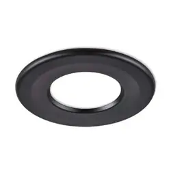 Indigo Lighting - RB359BLK - BAGUE DE FINITION RONDE 90mm NOIR MAT