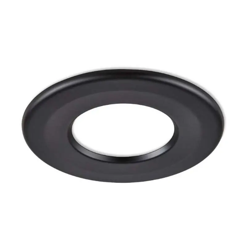 Indigo Lighting - RB359BLK - BAGUE DE FINITION RONDE 90mm NOIR MAT
