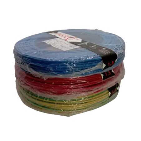 Nexans - Pack H07 VU PASSEO 1x1.5 vert-jaune bleu rouge couronne de 100m