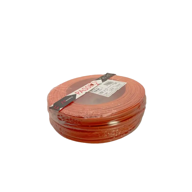 Nexans - 01225013x2 - Pack H07 VU PASSEO 1x1.5 Orange couronne de 100m