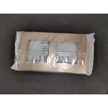 Arnould - 60827 - Plaque Espace 2P double verticale cocoon