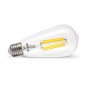 AMPOULE LED E27 ST64 FILAMENT 8W 2700K DIMMABLE