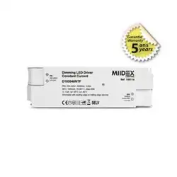 ALIMENTATION POUR LED 19-38VDC 40W DIMMABLE COUPURE DE PHASE