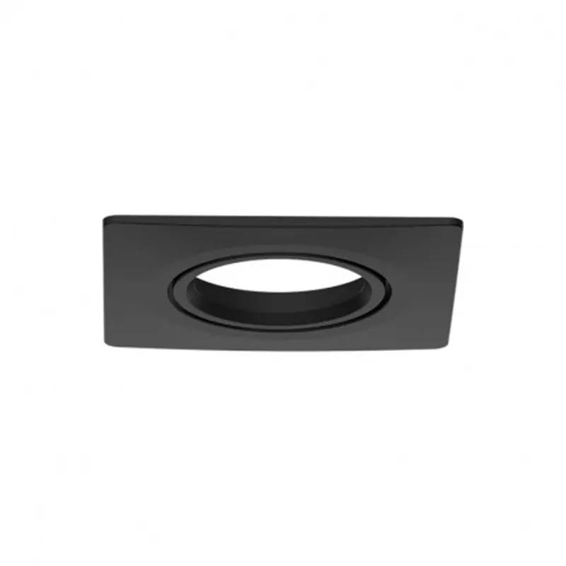 COLLERETTE CARRÉE NOIR INCLINABLE POUR SPOT ÉCLAT II COLLERETTE CARRÉE NOIR INCLINABLE POUR SPOT ÉCLAT II