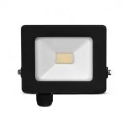 PROJECTEUR EXTERIEUR LED NOIR 10W 4000K SANS CÂBLE GARANTIE 5 ANS