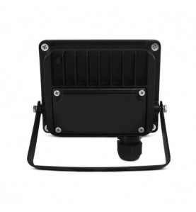 PROJECTEUR EXTERIEUR LED NOIR 10W 4000K SANS CÂBLE GARANTIE 5 ANS