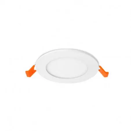 PLAFONNIER LED BLANC Ø120 6W 3000K GARANTIE 5 ANS