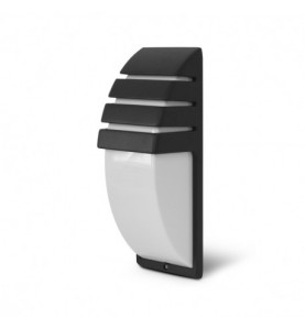 APPLIQUE MURALE E27 GRIS ANTHRACITE IP44