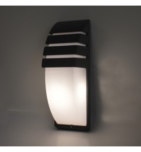 APPLIQUE MURALE E27 GRIS ANTHRACITE IP44