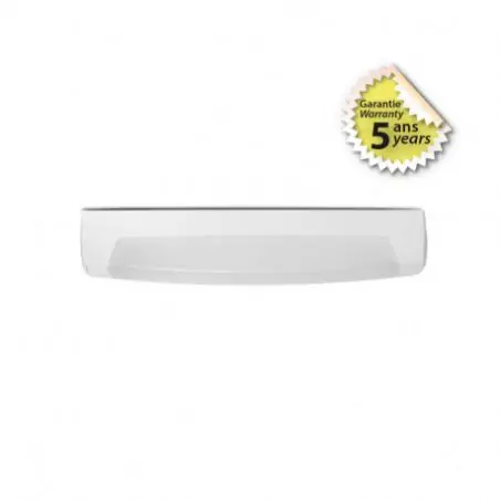 RÉGLETTE LED SALLE DE BAIN POUR AMPOULE S19 + BOUTON ON/OFF + PRISE - GARANTIE 5 ANS