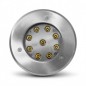 SPOT LED ENCASTRABLE SOL ROND 9W 3000K INOX 316 L SPOT LED ENCASTRABLE SOL ROND 9W 3000K INOX 316 L