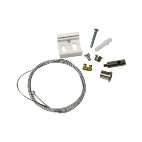 KIT DE SUSPENSION POUR RAIL BLANC 2 M