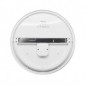 Plafonnier LED Ø330 mm 24W 4000K IP65 avec détecteur RF blanc Plafonnier LED Ø330 mm 24W 4000K IP65 avec détecteur RF blanc
