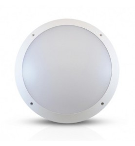 PLAFONNIER LED HUBLOT ROND CASA 30W Ø300MM 3000K IP65 + DÉTECTEUR RF