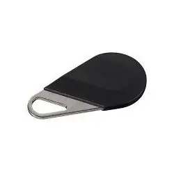 Aiphone - Badge hexact type porte cle de couleur noir