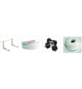 Pack accessoires Climatisation (liaison, support, pied et tuyau)