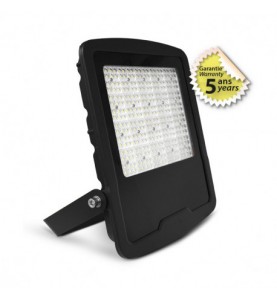 LUMOS ASYM PROJECTEUR ASYM 200W 4000K 40°x90° PLAT NOIR IP65 5ANS