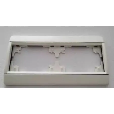 Arnould | Plaque 2 postes Horizontal Lumière - 65840