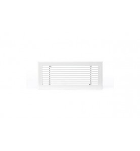 Grille soufflage linéaire 300x150 blanc mat