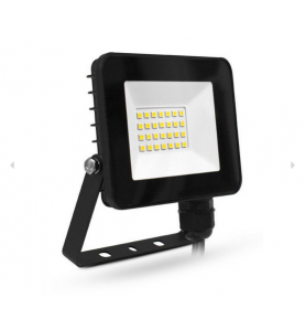 LUMOS SLIM II PROJECT 20W 6000K PLAT NOIR IP65