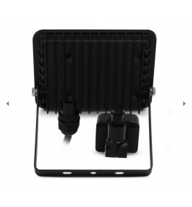 LUMOS SLIM II PROJECT 20W 4000K PLAT NOIR + DETECT IP65