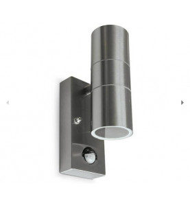 Applique Murale GU10 x 2 + Détecteur Inox 316 L CLAIRETTE DIRECT/INDIRECT