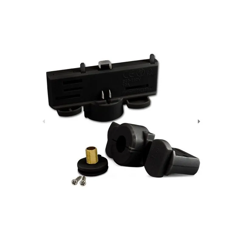 Connecteur Rail 3 Allumages Noir