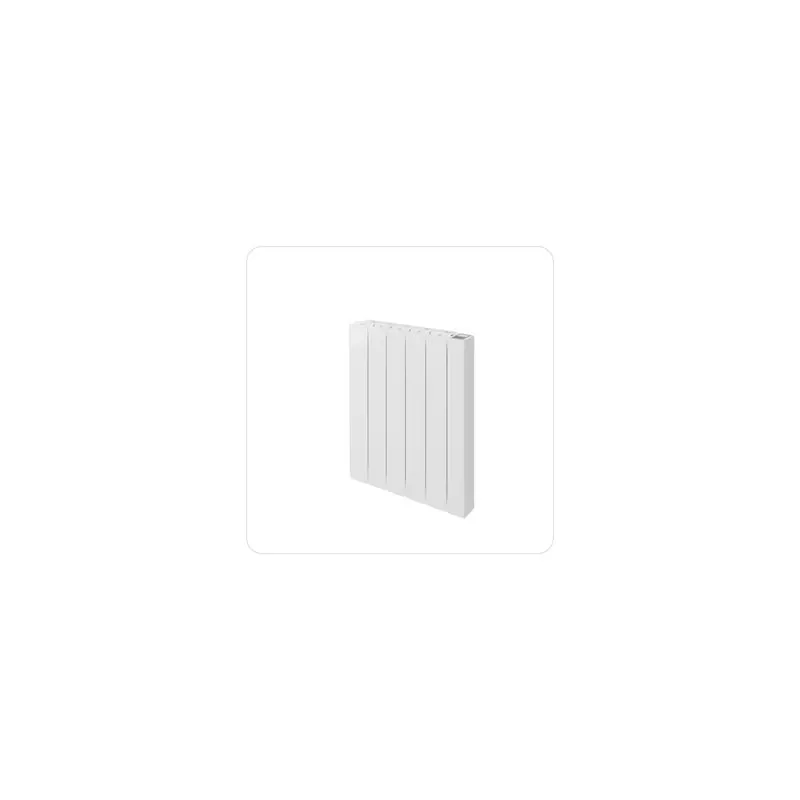 Acova - TAXN-075-047/CF - Atoll EL Boîtier digital, Blanc RAL 9010, 750W, H 575 mm / L 477 mm
