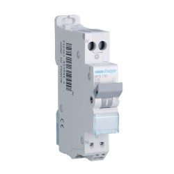 Hager - MFS710 - Disjoncteur 1P+N 3kA C10A SanVis 1M