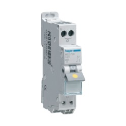 Hager | Disjoncteur 1P+N 3kA C20A SanVis 1M 6 MFS720