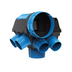 Atlantic |Kit piles Hygrocosy VMC hygroréglable 6 sanitaires - 412292