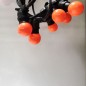 Revenergie - Guirlande guinguette 10m 20 ampoules LED B22 Orange