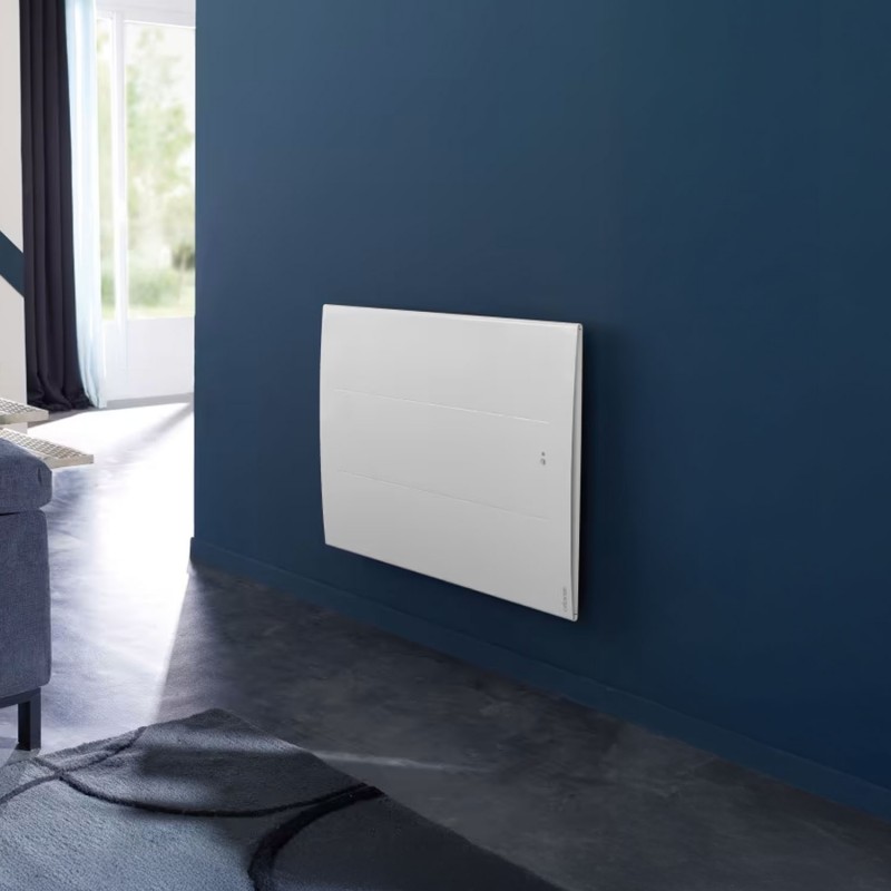 Atlantic CE - 503912 - Radiateur connecté - Oniris pilotage intelligent horizontal 1250W blanc
