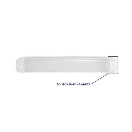 COMPACTO S19 REGLETTE SALLE DE BAIN IP44 BOUTON 5ANS