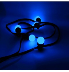 Ampoule Led bleue B22 Incassable - Guirlandes guinguette - Culot baïonnette