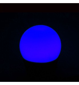 Rêvenergie | Lot de 3 ampoules bleues B22 Incassables avec culot en fer - Ampoules LED B22 - Rêvenergie