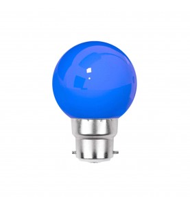 Rêvenergie | Lot de 3 ampoules bleues B22 Incassables avec culot en fer - Ampoules LED B22 - Rêvenergie
